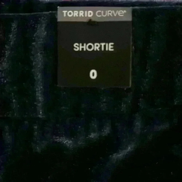 BNWT TORRID VELOUR SHORTY PANTY SHORT - Picture 4 of 5